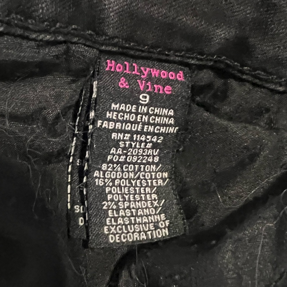 Black Patchwork Jeans - Picture 2 of 2